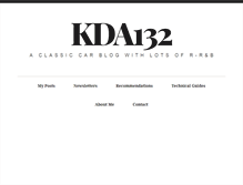 Tablet Screenshot of kda132.com
